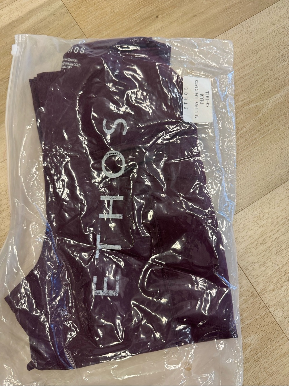 Ethos -  Burgundy / Plum Leggings